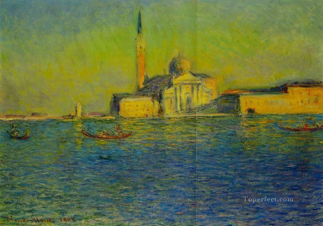 San Giorgio Maggiore Claude Monet Oil Paintings